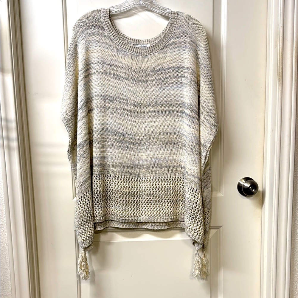 Johnny Was knit poncho